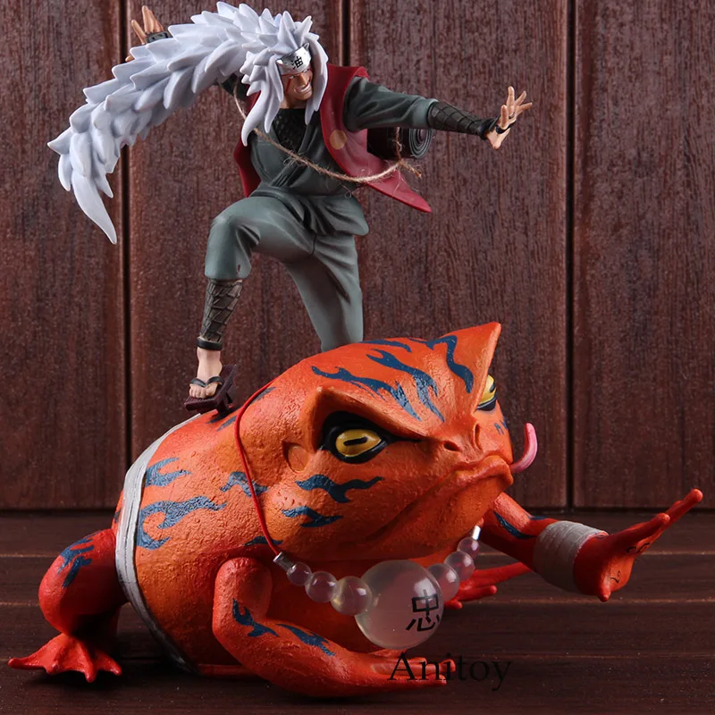 Наруто Shippuden игрушки Jiraya Jiraiya/Gama-Bunta фигурка Наруто ПВХ Коллекционная модель игрушки