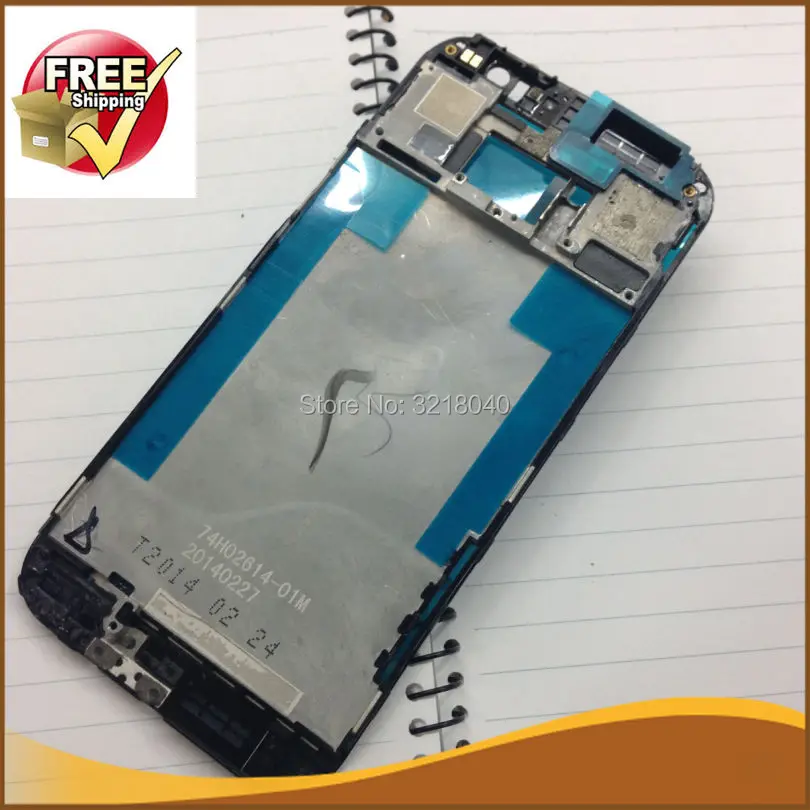 1 шт. для htc one m8 с одной sim-картой sd-картой гибкий кабель передний корпус ЖК-рамка