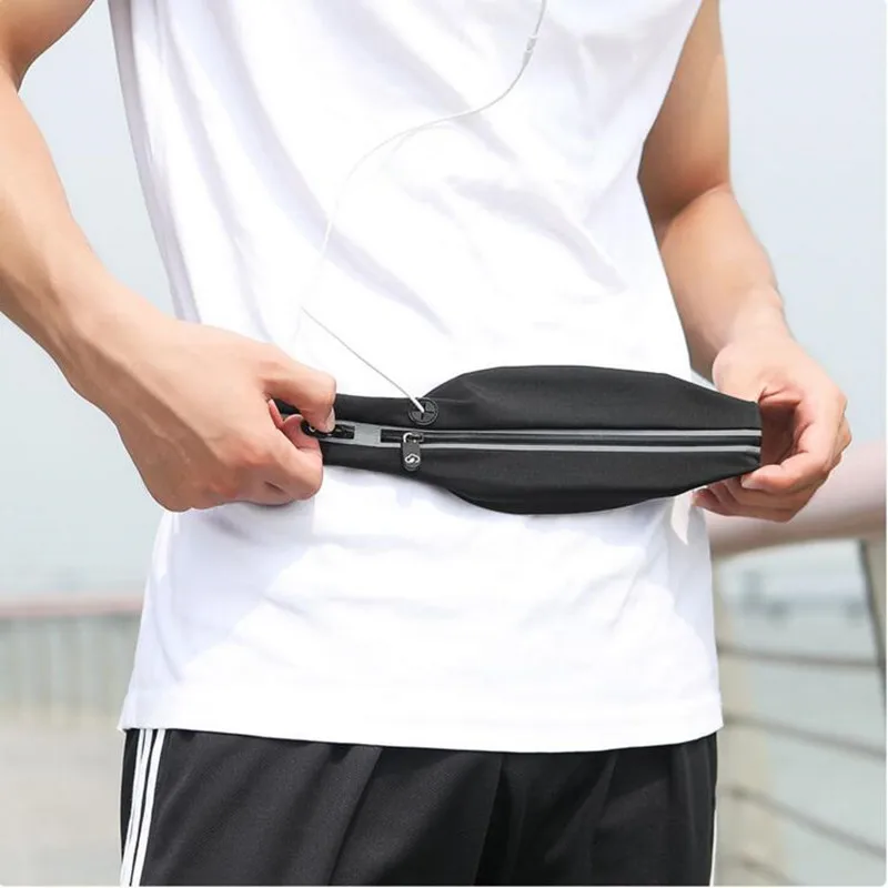Xiaomi Mijia yunmai спортивный Невидимый Карманный Водонепроницаемый sweatproof 3 м ночной светоотражающий ключ для мобильного телефона для бега на открытом воздухе поясная сумка