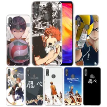 Чехол Haikyuu Hinata для Xiao mi Red mi Note 7 8T 6 6A Pro S2 5 5A 4X mi A1 A2 9 Note10 8 lite Play F1 жесткий чехол для телефона с рисунком аниме