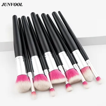 

Pink Red 10pcs/set Professional Makeup Brushes Set,Kit De Pinceis Make Up Brush Maleta De Maquiagen for Women Girl Lady