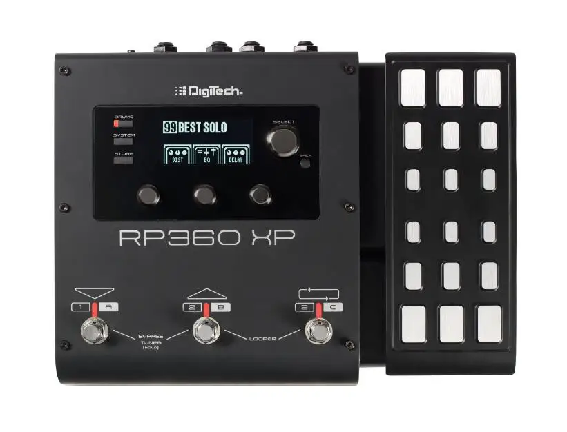 DIGITECH RP360XP Top Guanlity Guitar Multi Effect Pedal 198 presets 85
