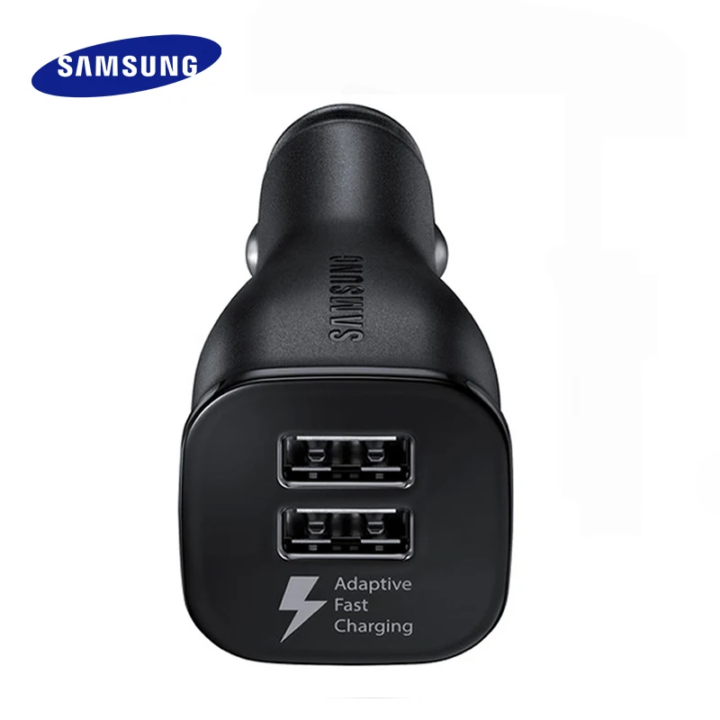 Fast Charging Adaptive Dual USB Ports Car Charger For Samsung Galaxy S8
