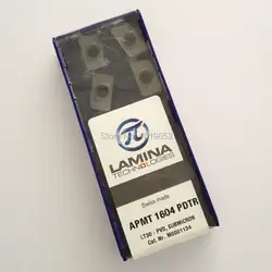 Apmt1604 pdtr LT30 карбдная вставка для сменными фреза ЧПУ