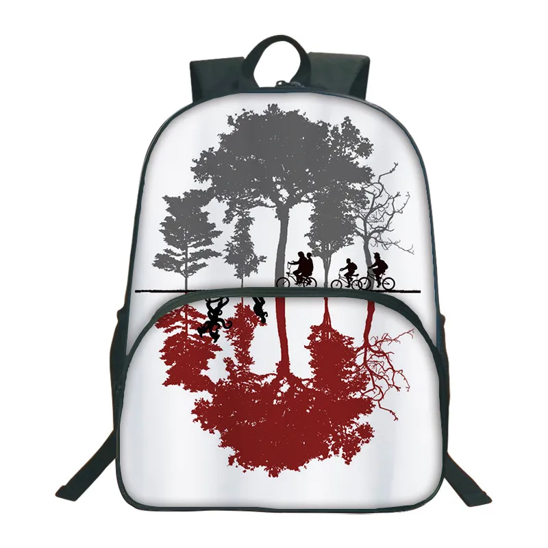 Новые странные вещи школьные сумки для подростков Bookbag Рюкзак для мальчиков Mochila детский школьный рюкзак странные вещи сумка школьные подарки - Цвет: 11