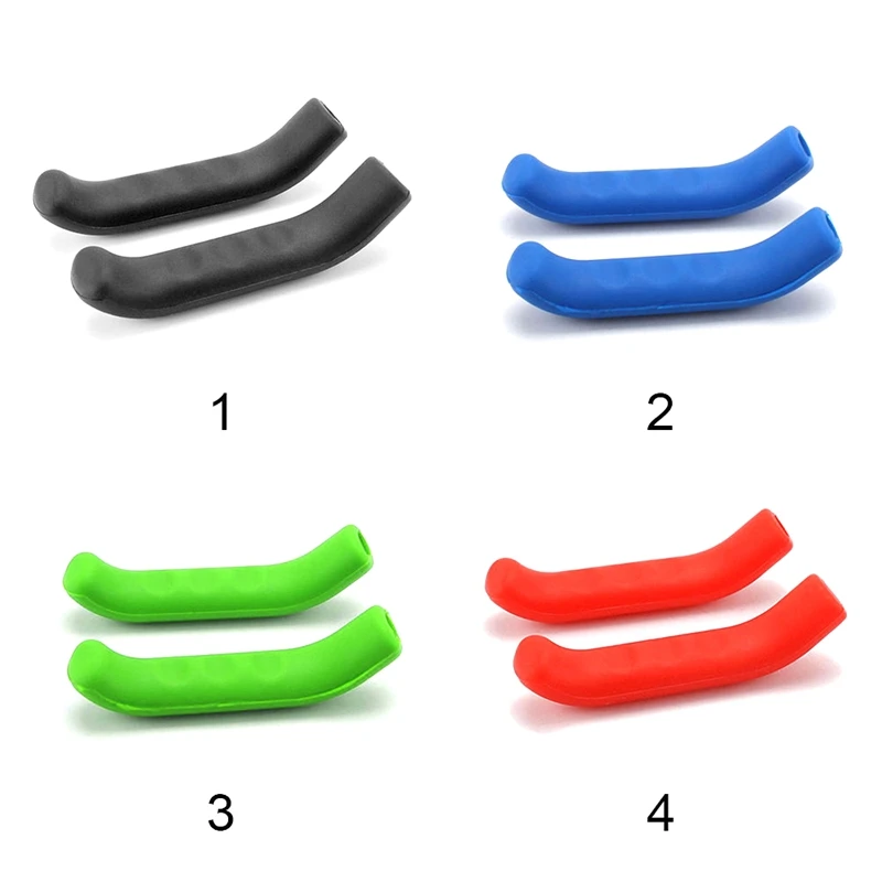 

1 Pair Silicone Gel Universal Type Brake Handle Bar Grip Tool Lever Protection Cover Protector Case Shell for Mountain Road Bike