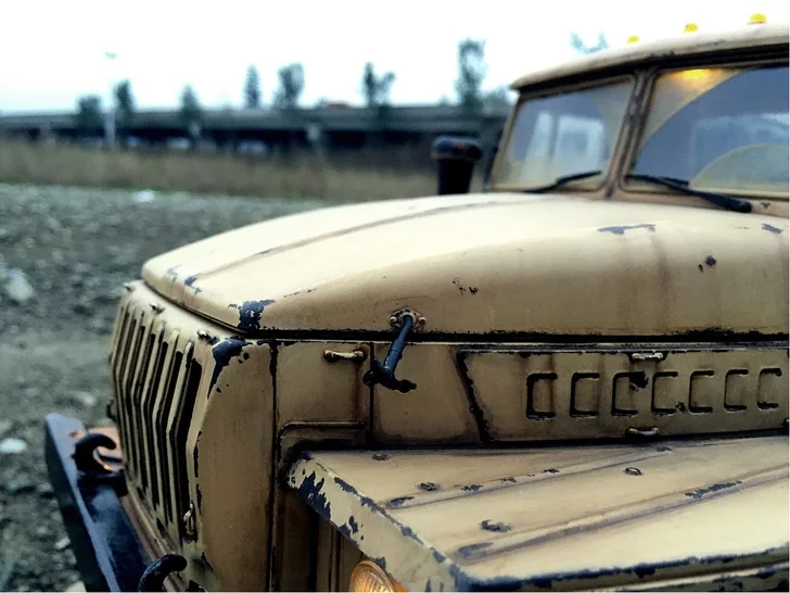 Масштаб 1/10 блестящие внедорожные военные автомобили UCC6 6x6 гусеничный грузовик|rock