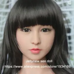 TPE секс голову куклы, японский сексуальная кукла любовь, оральный глубина 13 см, высота корпуса: 135,136,140,145,153,156,158,161 см