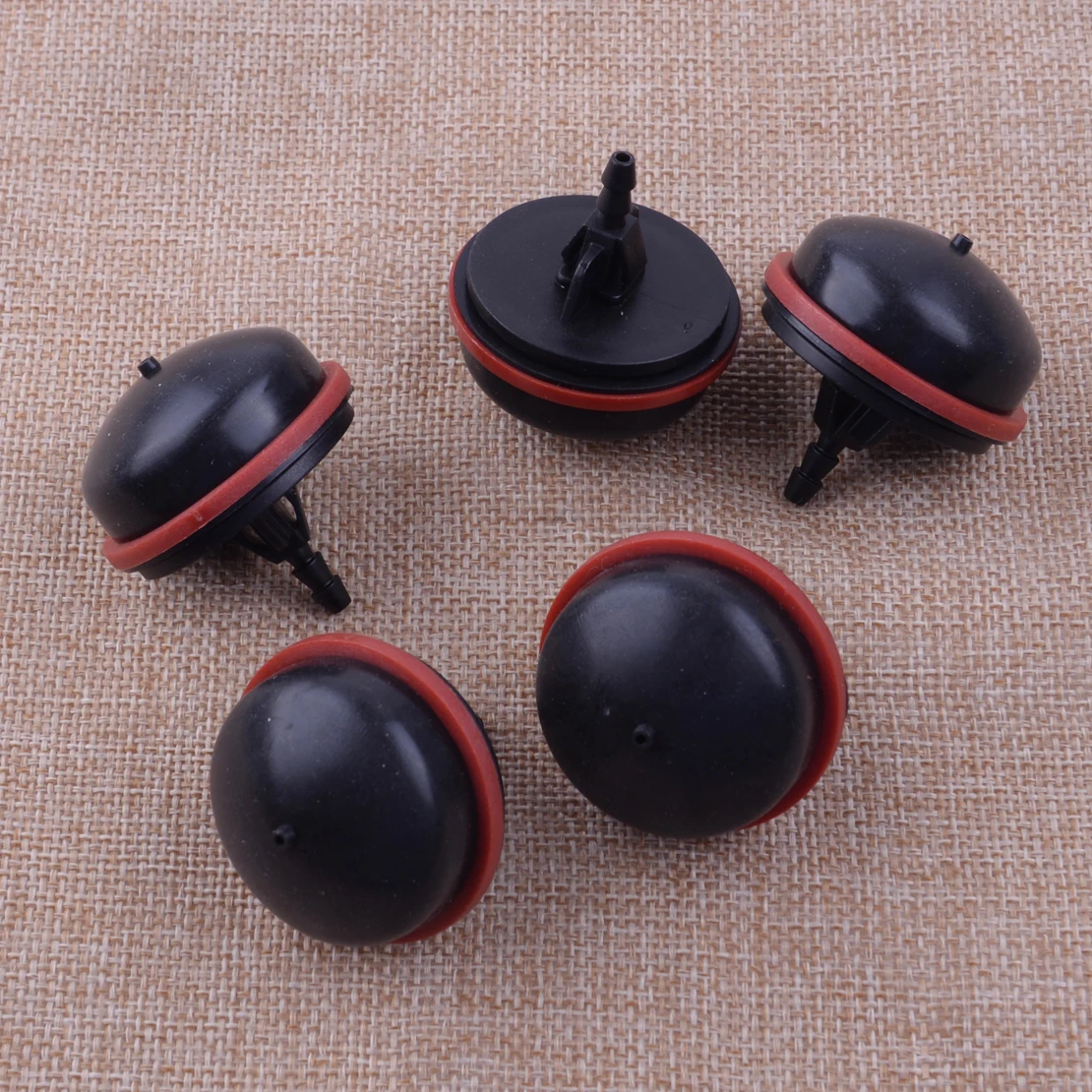 LETAOSK Black Plastic 5Pcs Carburetor Carb Primer Bulb 793382 790221