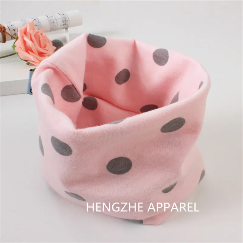 new dots flag car star bear bunny patterns cartoon baby scarf boys girls winter warm O ring wrap collars kids heanbands beanies