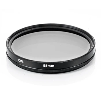 

Meking 58mm CPL circular Polarizing camera Lens Filter for Canon Nikon Sony DSLR camera photo studio accessories