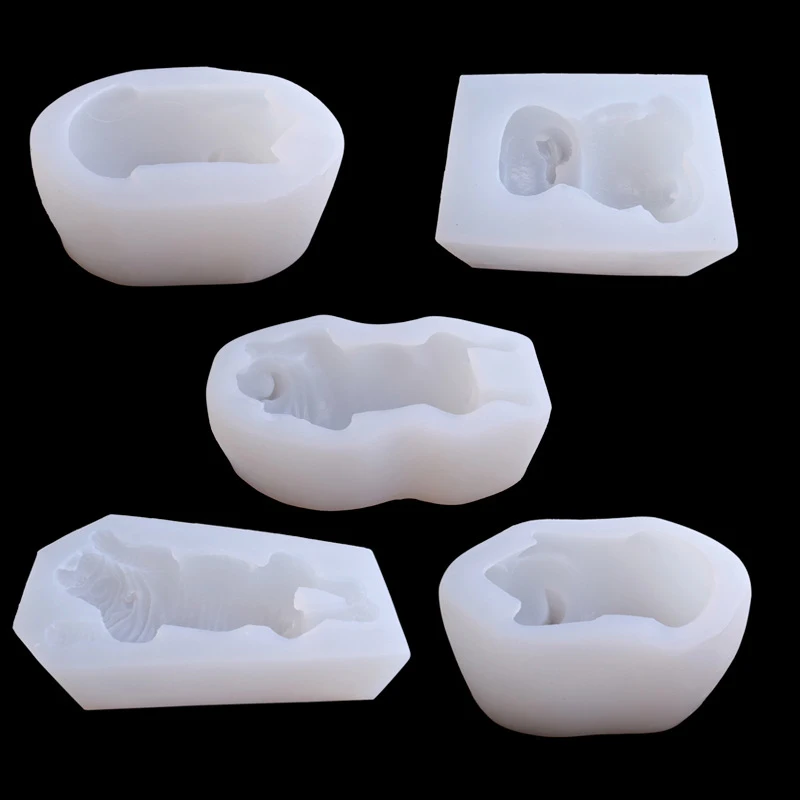 Dog cake decorating silicone mold9
