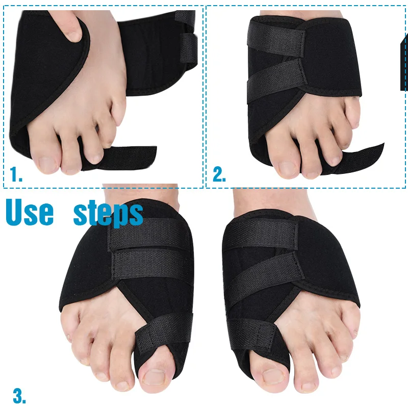 Soumit большой коррекция носка пятки колодки Bunion Hallux Bunion стельки Обезболивание обувь pad Вставки