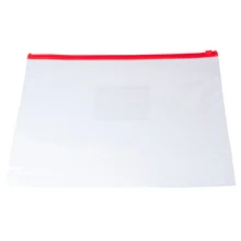 12xА4 сумки на молнии-прозрачный пластиковый прозрачный кошелек для хранения документов