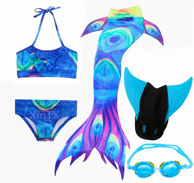2018-Girls-Kids-Swimsuit-Ariel-Swimmable-Mermaid-Tail-Swimming-Mermaid-Tails-With-Monofin-Fin-Cosplay-Costume.jpg_640x640 (8)_
