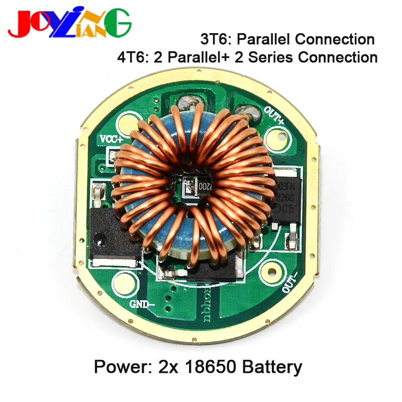 JYL-3012 3T6 4U2 велосипедная лампа, плата водителя PCB 6-8,2 V, запчасти для переключателей - Цвет: Switch driver