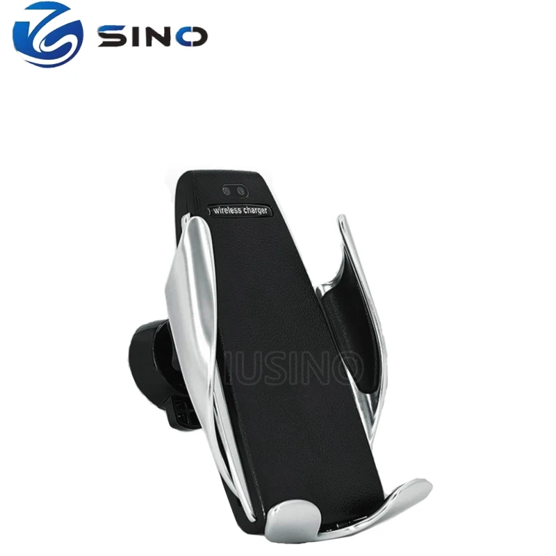 

IUSINO Automatic Clamping Wireless Car Charger For iphone Android Air Vent Phone Holder Charging Mount Bracket