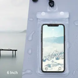 Мобильный прочный висит надувные изделия для плавания водителя чехол Универсальный под водой телефон сумка Сухой полный