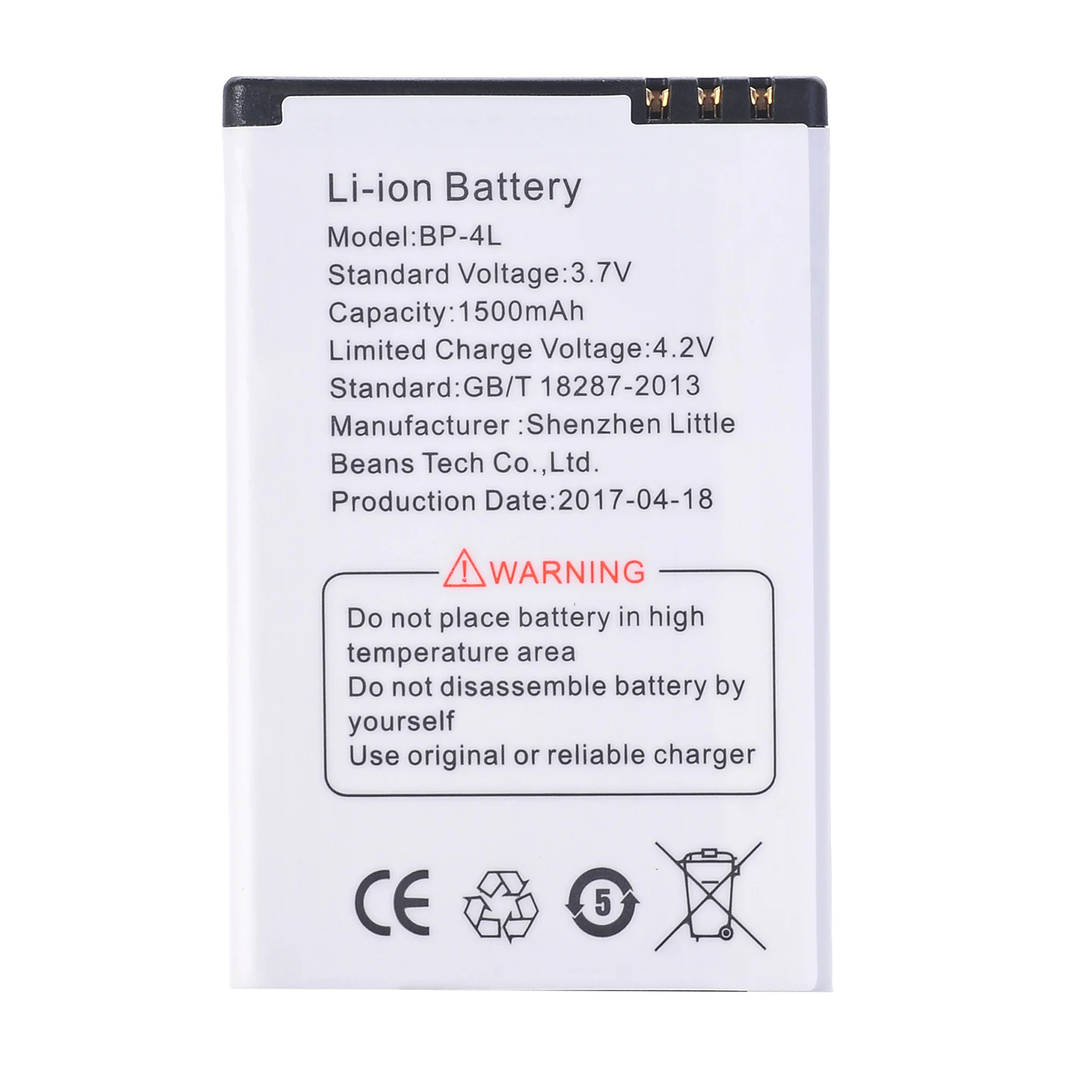 Nephy оригинальный Батарея BP 4L для NOKIA E52 E55 E61 E61i E63 E71 E71X E72 E72i E73 E90 E90i E95 N97 N97i N810 6760 1500