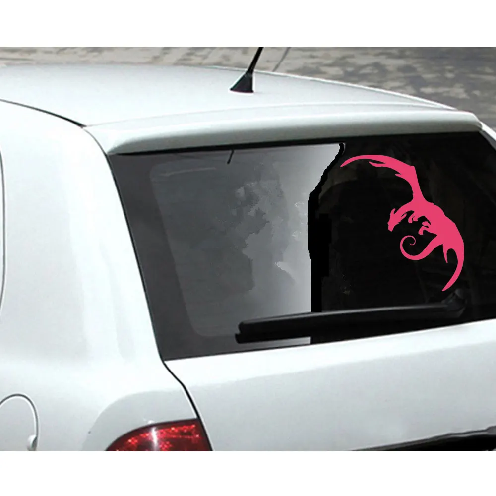 5      22.8cm15cm Smaug Dragon Vinyl Bumper Stickers For Car Truck Window Car Body Tool Boxes Wall Laptop Ipad Notebook Stickers