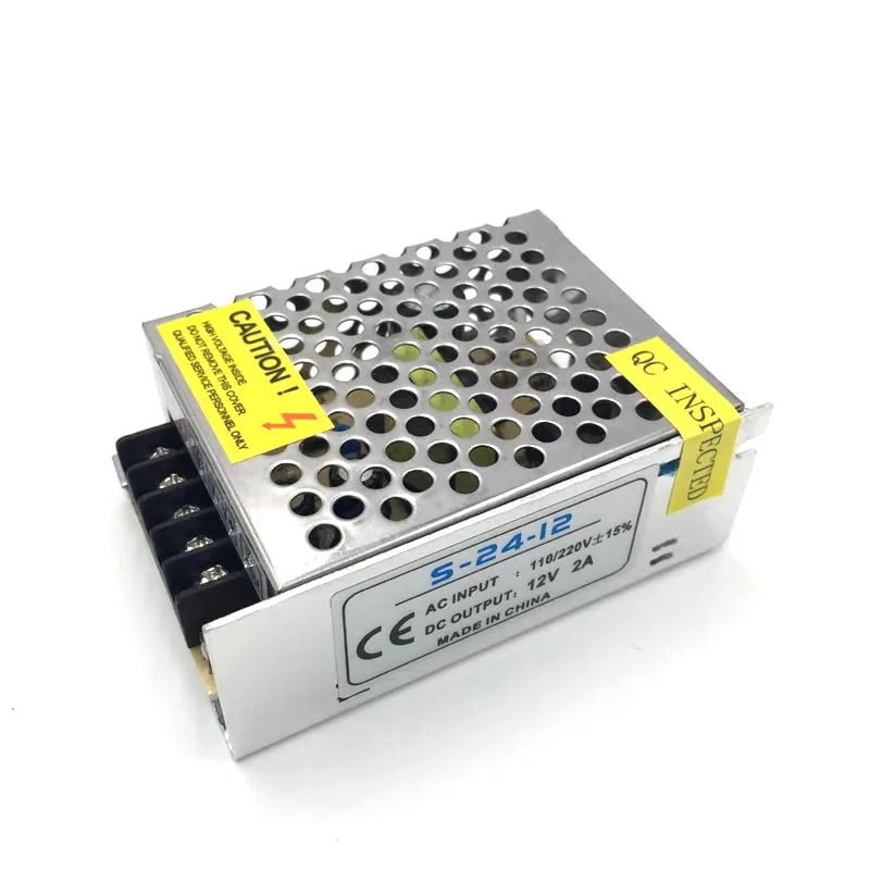1 x AC 100V 240V DC/DC 12V 2A 3A 5A 10A светодиодный трансформатор выключатель питания Мощность