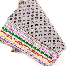 NBANLIKE 50 шт./лот цветочный из хлопчатобумажной ткани Лоскутная Ткань DIY швейная стеганая ткань для одежды сумки одежда швейная ткань