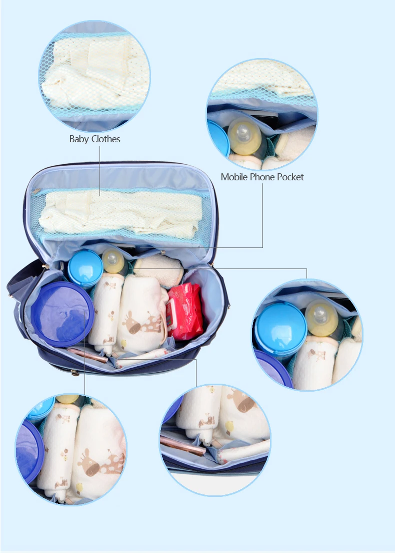 Мумия материнства кормящих Пеленки сумки уход за детской коляской водонепроницаемый мешок уход дорожная сумка