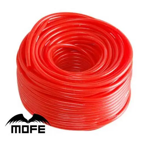 7.15 Mofe Universal 5M 3mm/4mm/6mm/8mm Silicone Vacuum Tube Hose <br />Silicon Tubing Blue Black Red Yellow Car Accessories-in Air Intakes from<br /> Automobiles