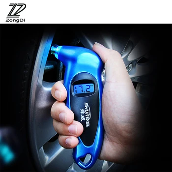 

ZD 1X Car Digital tire pressure gauge High-precision display For Audi a3 a4 a5 a6 Ford fiesta mondeo Honda civic fit accessories