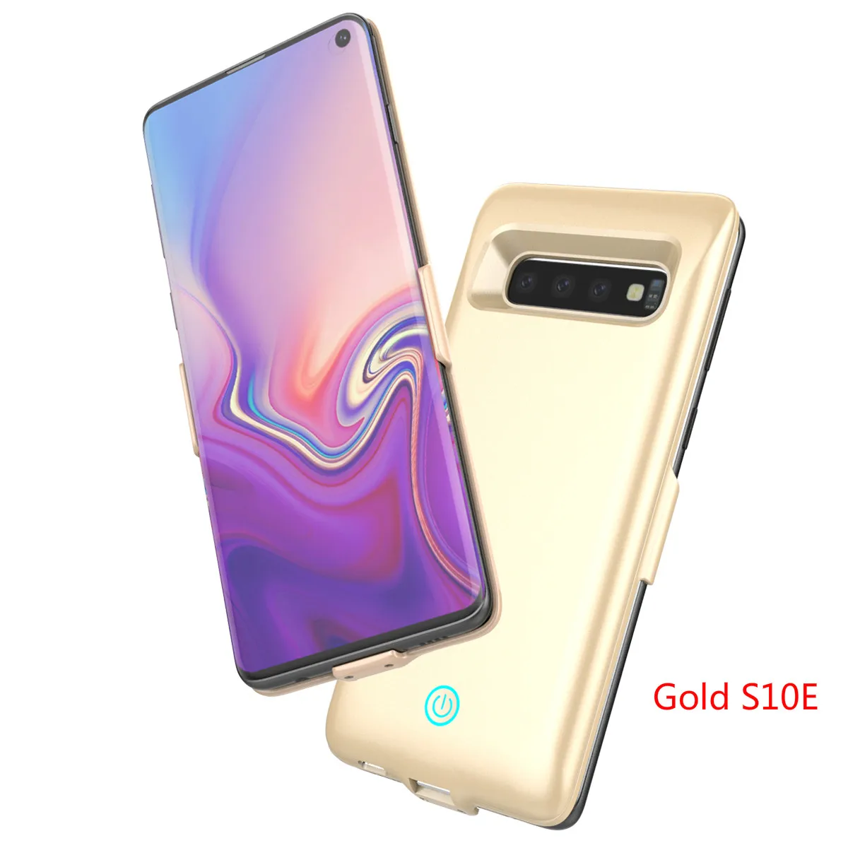 Extpower 7000mAh For Samsung Galaxy S10 S10E Battery Charger Case External Portable Backup Power Bank For Samsung S10 Plus - Цвет: Gold S10E