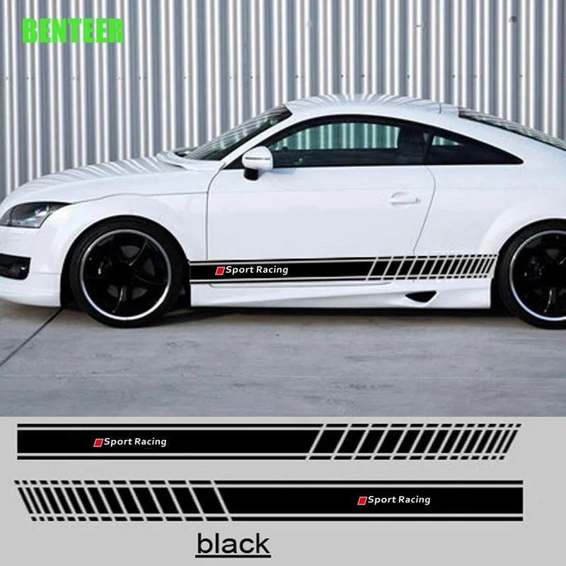 

2pcs car sticker for Audi TT TTS TTRS