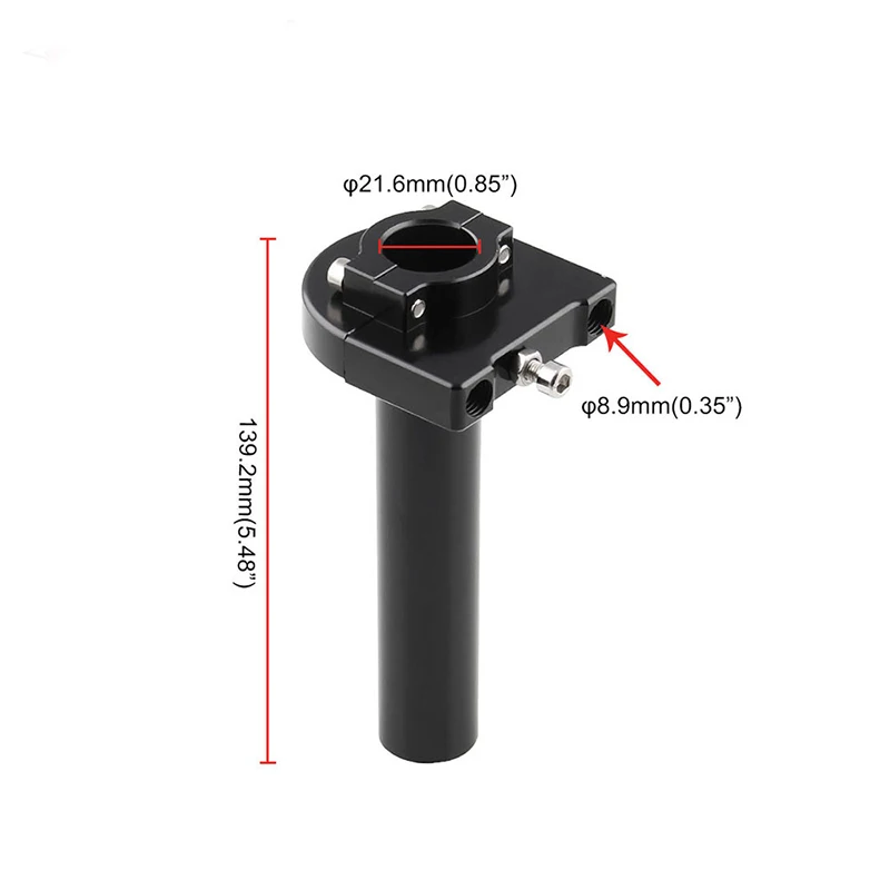 Универсальный 22 мм 7/" CNC алюминиевый мотоцикл высокого качества акселератор дроссельной заслонки поворотные ручки Руль Ручка Бар