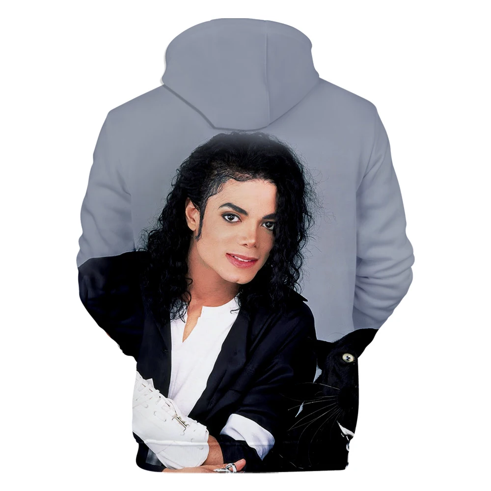 Michael Jackson Hooded Sweatshirt Male pullover Keep warm Hoody Singer Michael Jackson Hip Hop Harajuku Men Streetwear