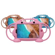 Милый детский мультяшный чехол для Xiaomi Mi Pad 4, 8 дюймов, противоударный водонепроницаемый чехол без запаха для Xiaomi Mi Pad 4, 8 дюймов, чехол для переноски с ремешком