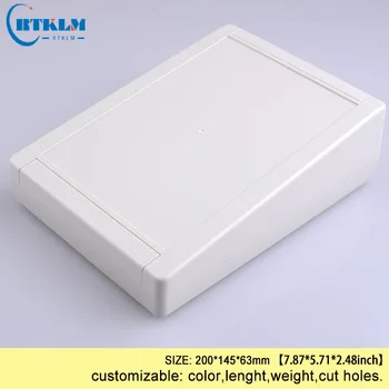 

DIY plastic desktop enclosure abs box for electronic project junction box circuit board plastic wire connection box 200*145*63mm