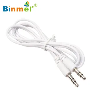 

Binmer 2017 Audio Cable 3 feet 3.5mm Stereo Auxiliary Cable Male to Male Flat Audio Music Aux CordSep 12