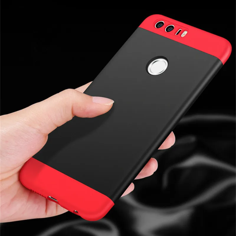 For Huawei P8 lite 2017 Case Luxury 360 Full Body Hard PC Back Cover Cases for P9 Lite Honor 8 funda Coque Capa |