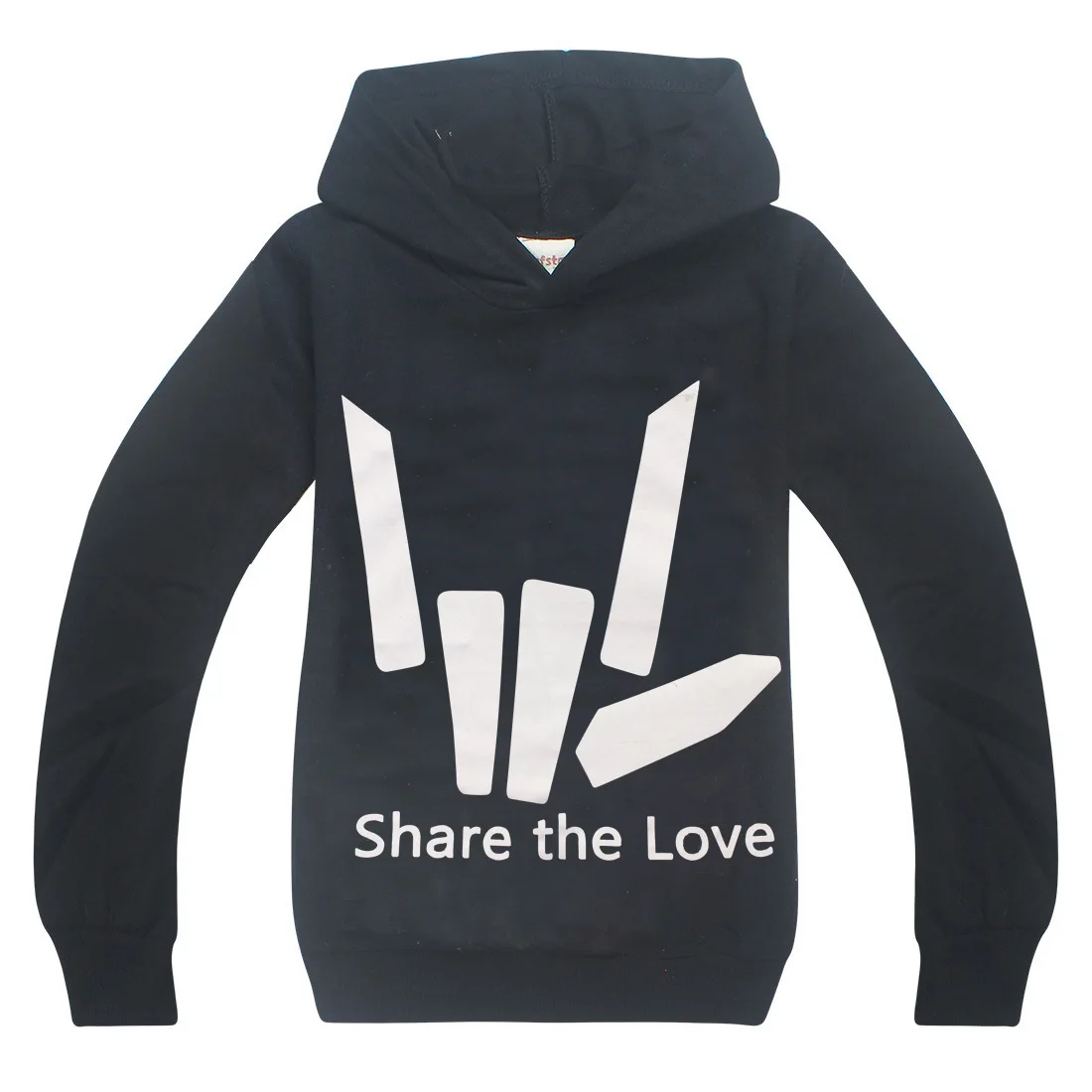 Молодежная футболка с надписью «Share The Love», негромкая Детская толстовка с капюшоном для влюбленных из мультфильма «youber VLOG», «MATHS GENIUS» для мальчиков, хлопок