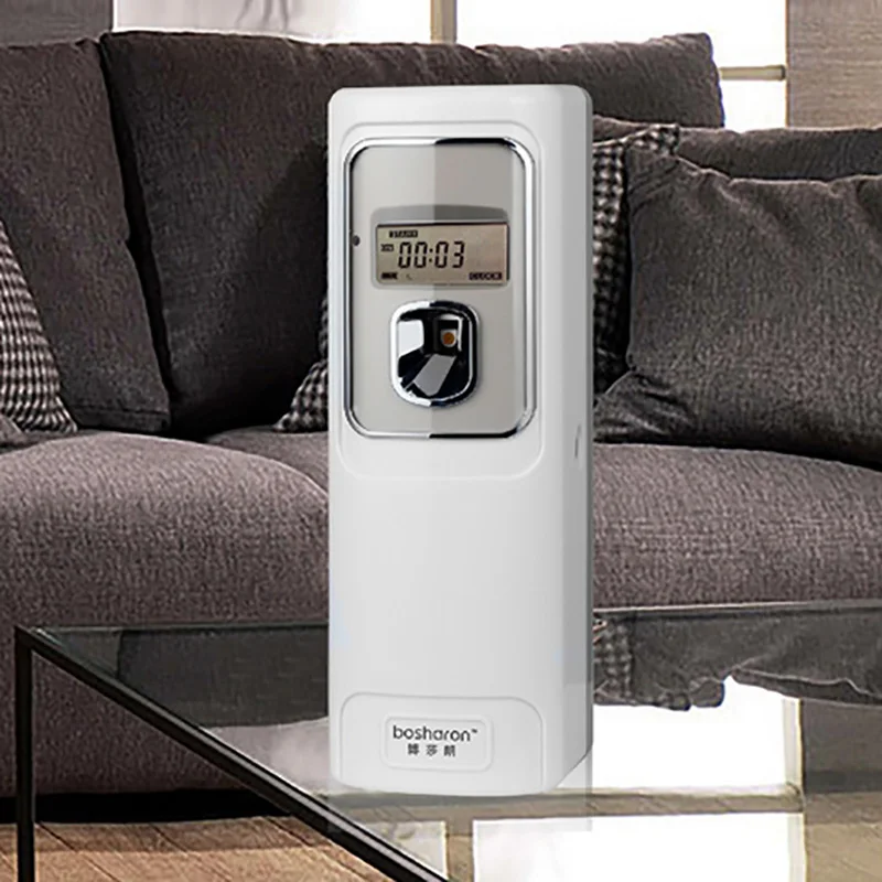 

Automatic Aerosol Dispenser Machine Perfume Sprayer with LCD Screen Public Place Air Freshener for Homes Hotel
