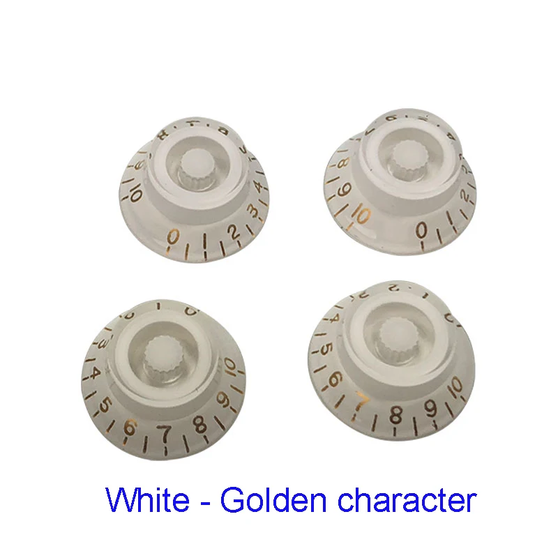 Гитарные детали набор из 4 шт. для США Gib SG выцветшие т регуляторы скорости регуляторы громкости тон гитарные регуляторы громкости тон - Цвет: White