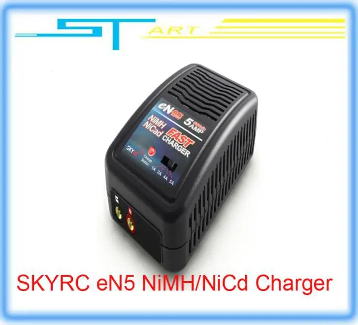 RC toy Part SKYRC eN5 NiMH NiCd battery Charger 50W 4-8 cells 100-240V 1A 2A 4A 5A Battery Balance Low shipping | Игрушки и хобби