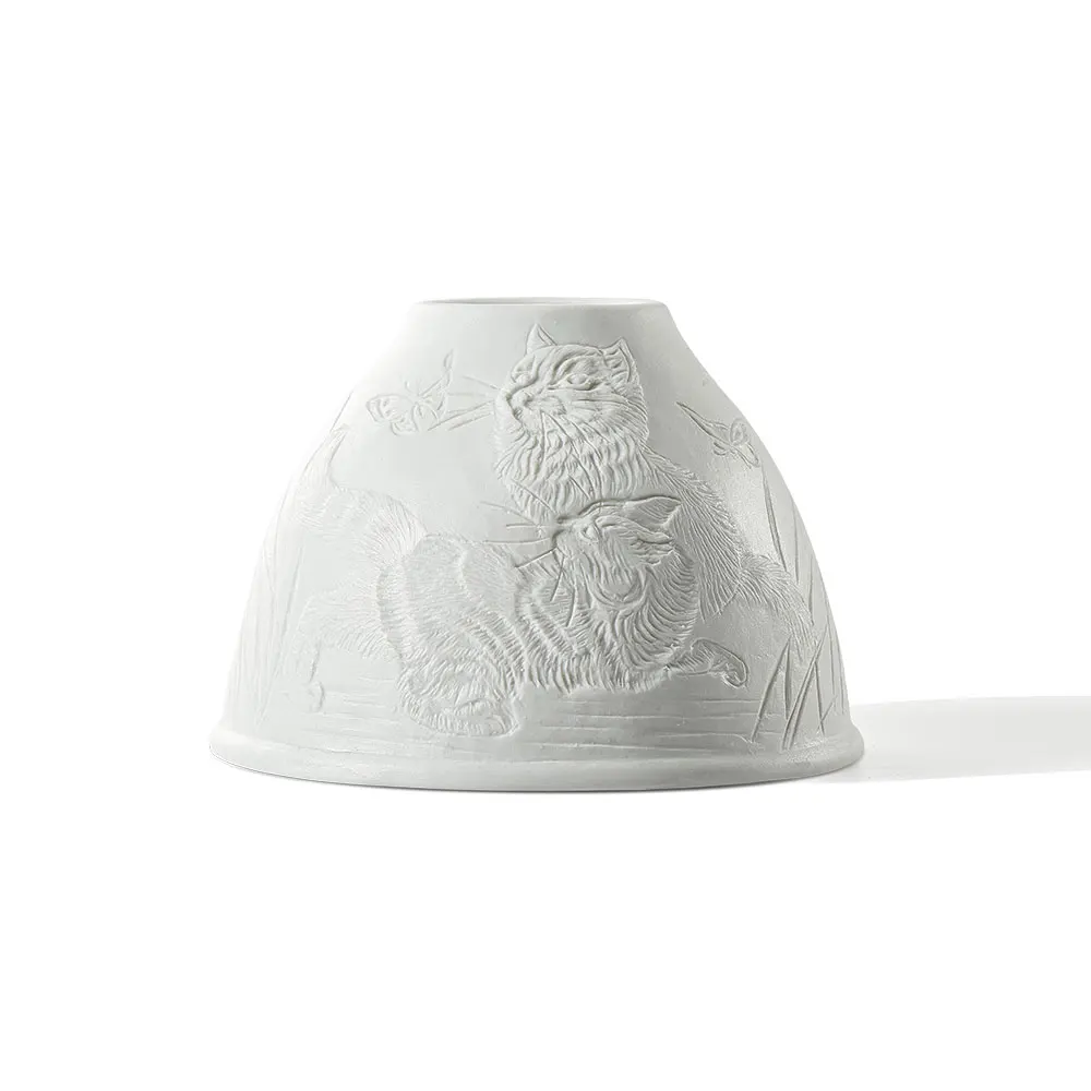 Conduziu a Luz da Noite em Casa Interior da ue Nordic Simples Cerâmica Branca - Eua Plug Iluminação Bebê Sono Leve Romântico Presente Fragrância Lâmpada no 13 Cheap Luzes noturnas