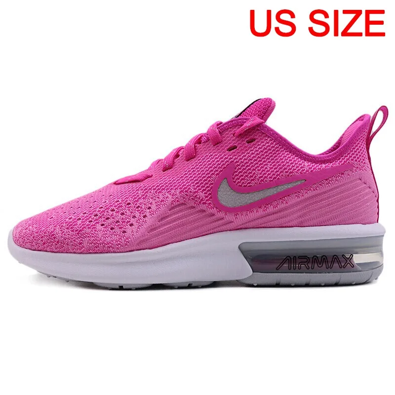 Original New Arrival NIKE WMNS NIKE AIR MAX SEQUENT 4 Women's Running Shoes Sneakers - Цвет: AO4486601