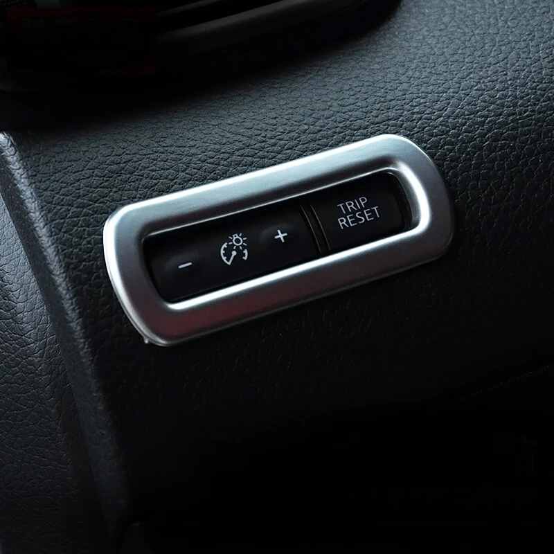 

For Nissan Qashqai J11 2nd 2015-2018 LHD ABS Matte Car Interior Odometer Button Switch Adjustment Frame Covers Decoration 1pcs
