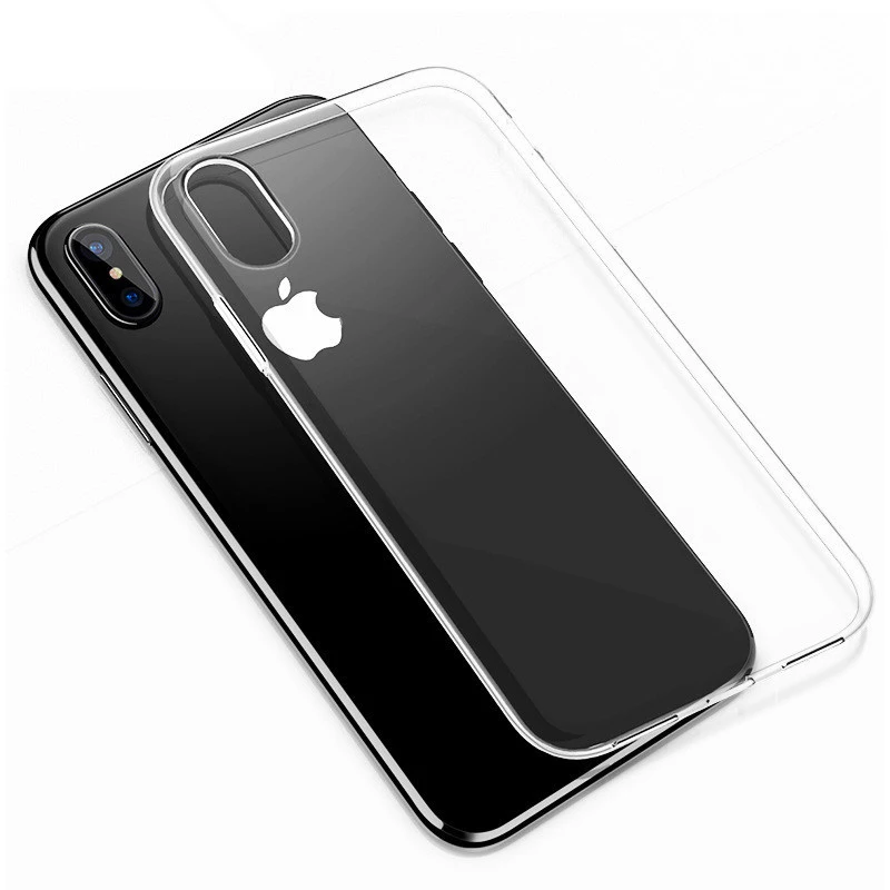 Чехол для iPhone 6 6S Plus 5 SE 5S чехол iPhone7 8 X Xs Max прозрачный ТПУ силиконовый защитный