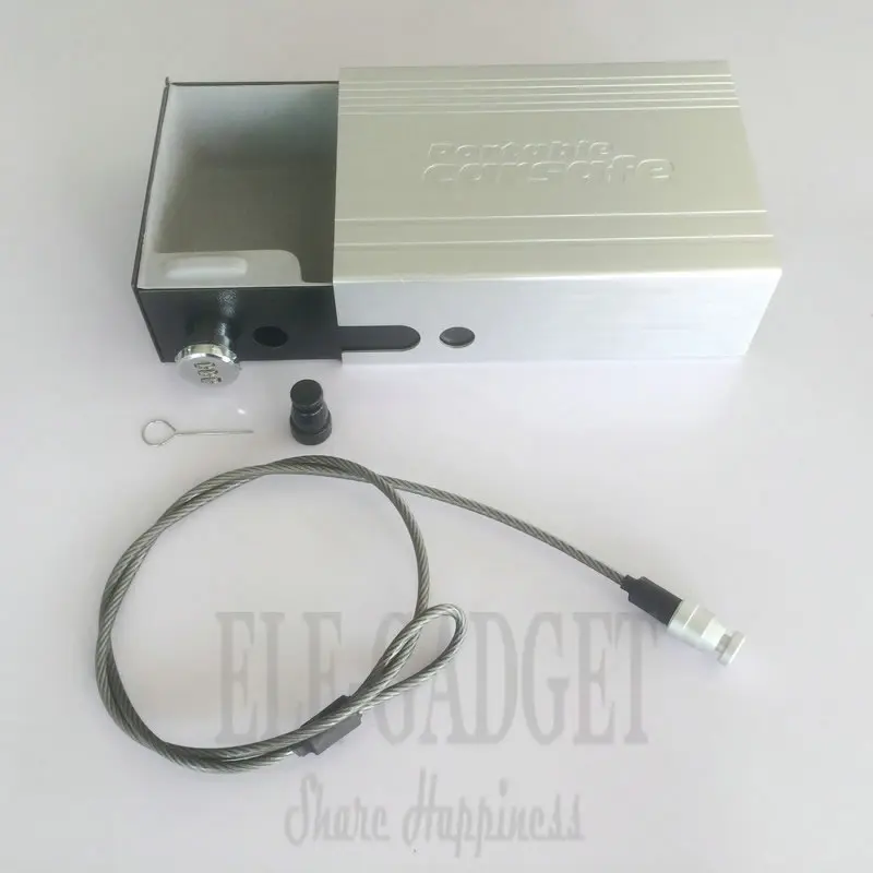 High Quality Portable Car Safes Box Password Combination Lock Home Office Car Jewelry Cash Pistol D