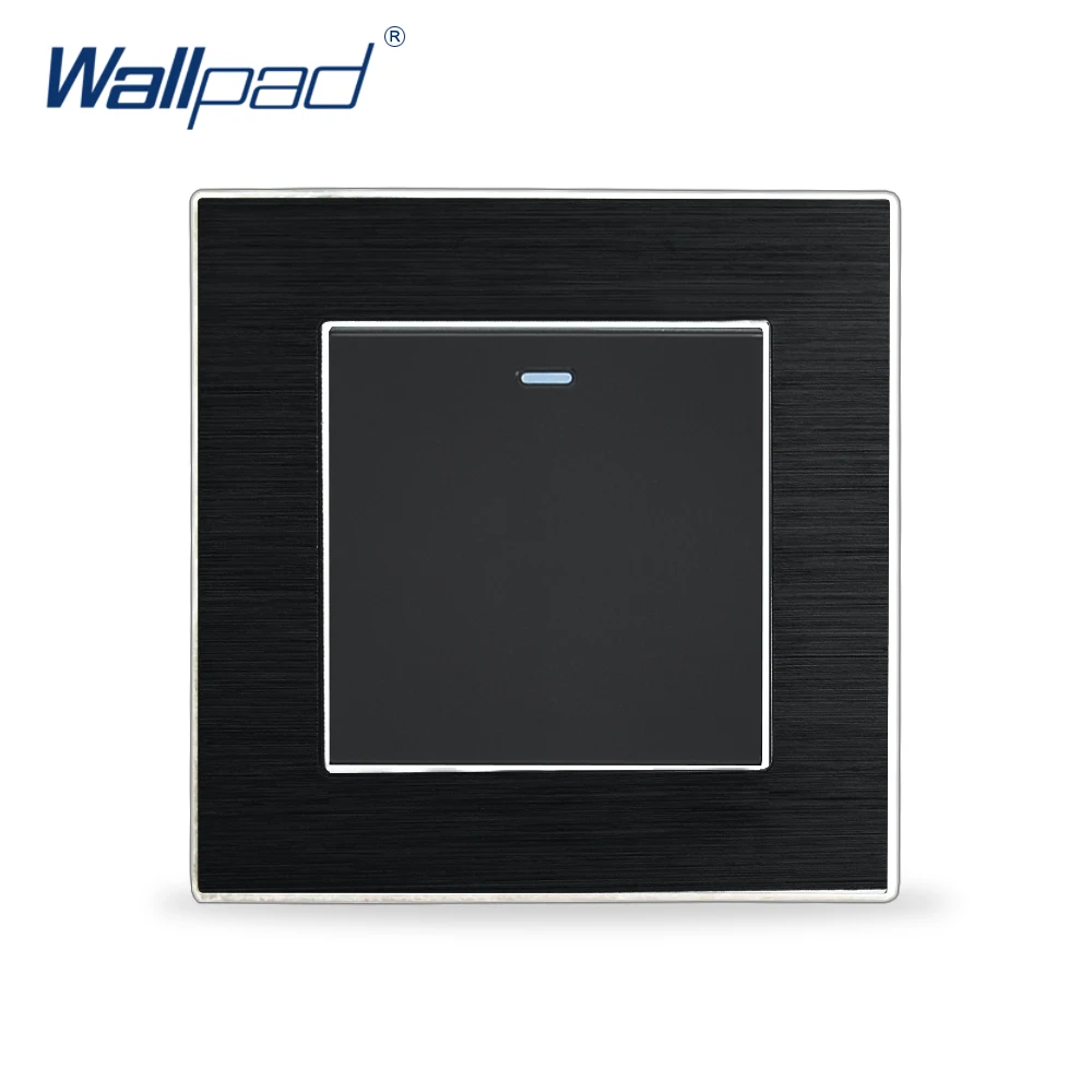 1 клавиша канал переключатель Wallpad роскошный настенный светильник ель света