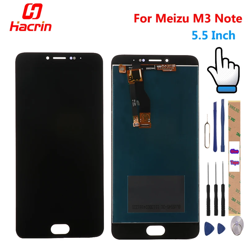 

Meizu M3 Note LCD Display + Touch Screen Digitizer Assembly Replacement Accessories For Meizu M681H M681Q / L681H 5.5