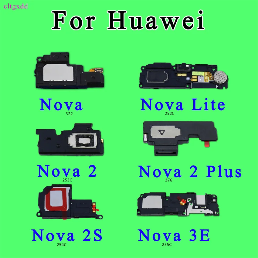 Cltgxdd для Huawei Nova 2 2S 3E Plus lite громкий динамик звуковой сигнал звонок Сменные