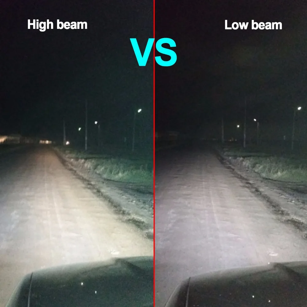 2 шт. Автомобильные светодиодные лампы H4 H7 H1 H3 H8 H9 H11 9005 HB2|Передние LED-фары для авто|